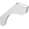 Ekena Millwork 3 1/2-in. W x 28-in. D x 32-in. H Legacy Architectural Grade PVC Knee Brace BRCP035X28X32LEC - alternate 4